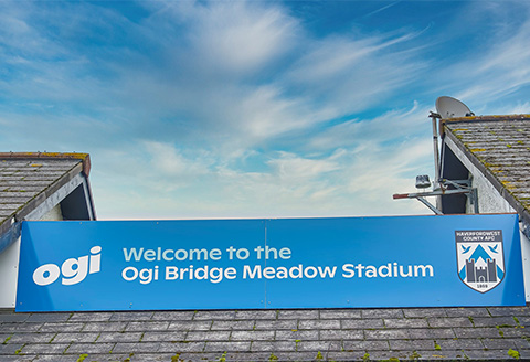 Extending our partnership with Haverfordwest County AFC Image